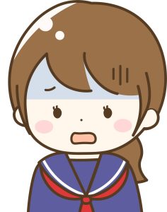 学生_女_不安